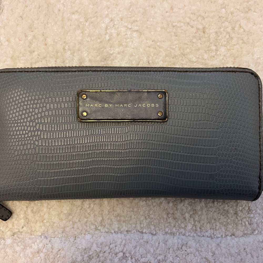 Marc by Marc Jacobs Gray Wallet